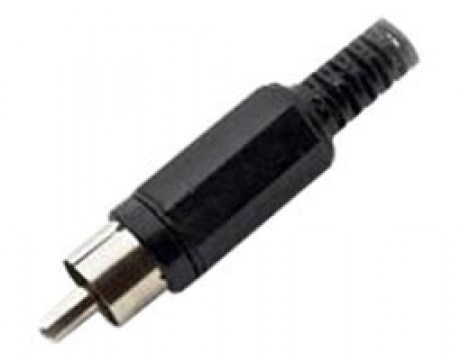 RCA ΑΡΣΕΝΙΚΟ ΠΛΑΣΤΙΚΟ ΝΙΚΕΛ ID5mm² ΜΑΥΡΟ A001A LZ